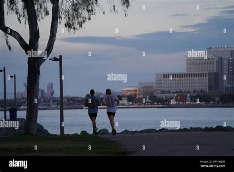 San Diego Harbor And Downtown Stock Photo Alamy