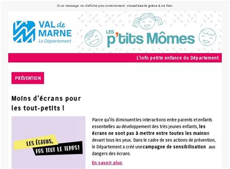 Prévention moins d écrans pour les p tits Mômes valdemarne fr