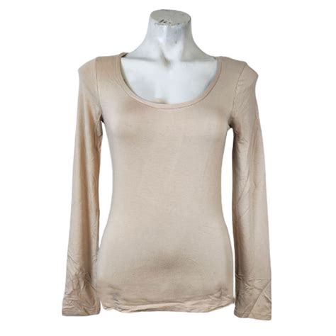 Tezenis Nude Longsleeve Size Medium Hmr Shop N Bid