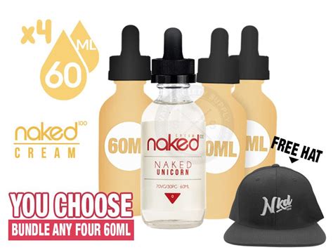 Naked Cream Vape Juice Variety Pack Collection Ml