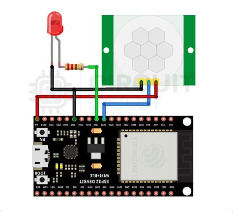 How Does An HC SR501 PIR Sensor Work And How To Interface It With ESP32