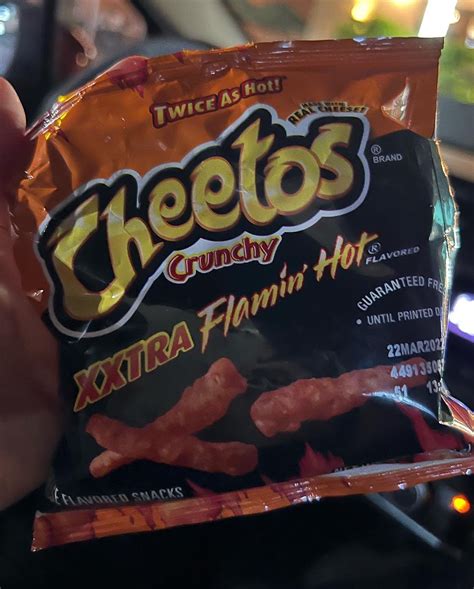 Cheetos Flamin Hot Crunchy Mini Munchies Snacks Vhsa