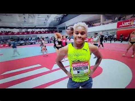 Bahamian Devynne Charlton Wins 60m Hurdles In Boston In A Time Of 7 87