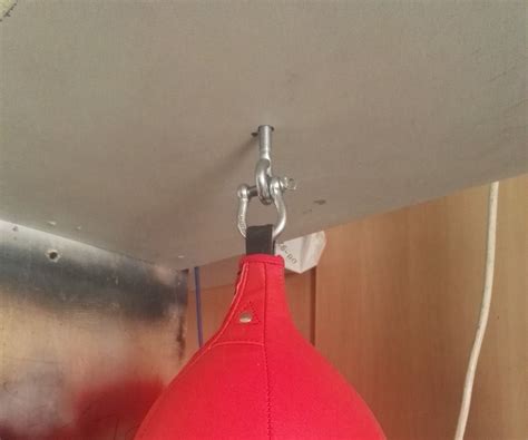 Improvised Speed Bag Swivel 7 Steps With Pictures Instructables