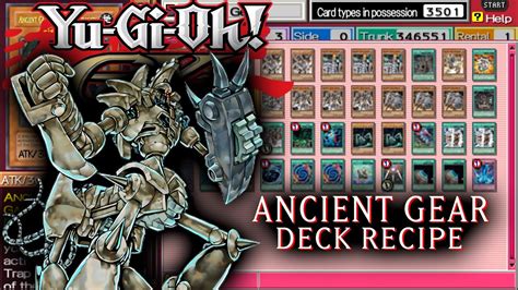 Ancient Gear Deck Machine Yu Gi Oh Gx Tag Force Youtube