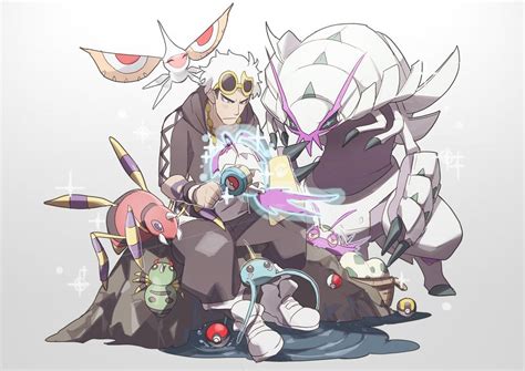 Guzma Golisopod Masquerain Surskit Ariados And 2 More Pokemon And