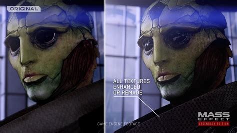 Mass Effect Legendary Edition comparison video shows off visual upgrades