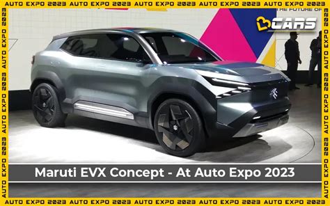 Maruti Suzuki Evx Concept C Segment Suv Showcased At Auto Expo