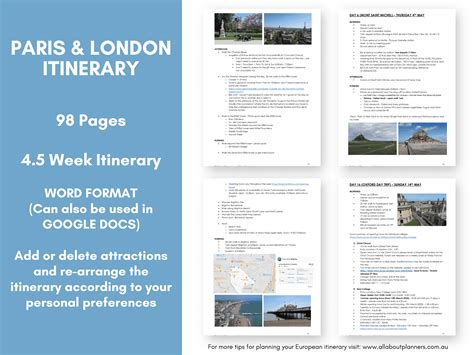 4 Week Paris and London Itinerary (plus thoughts from my first time