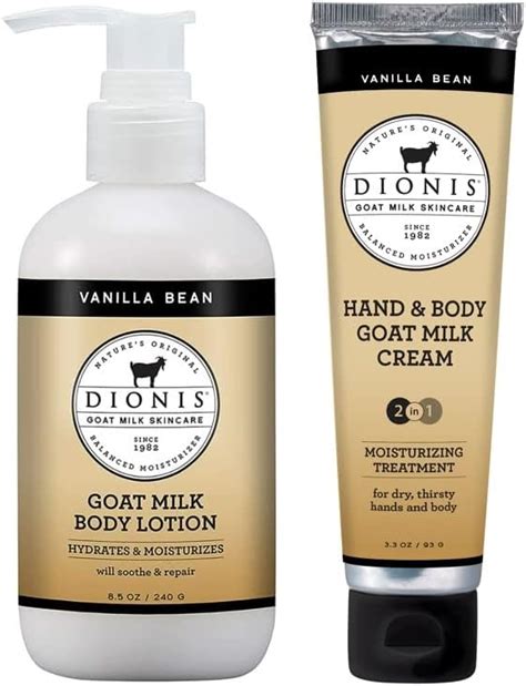 Dionis Goat Milk Body Lotion And Hand Cream 2 Piece T