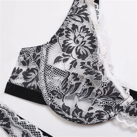 Erotic Lace Robe Lingerie Set Bralette Lenceria Dessous Sexy Woman China Hot Online Underwear