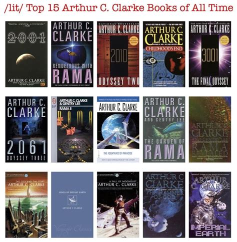 These Are The Top 15 Arthur C Clarke Books I First Got To Know His Work By Watching Stanley