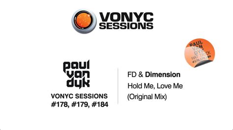 Fd Dimension Hold Me Love Me Original Mix Vonyc Sessions