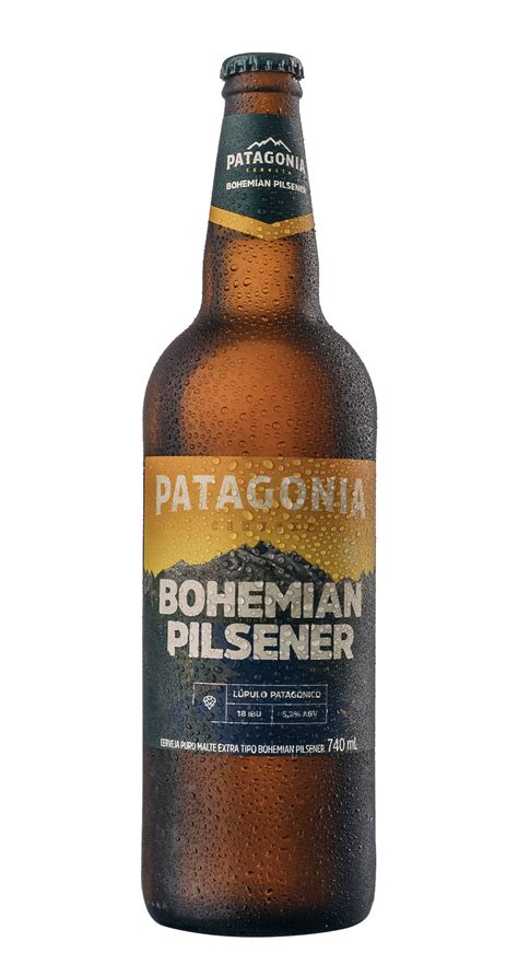 Cerveja Patagonia Bohemian Pilsener Garrafa 740ml Imigrantes Bebidas