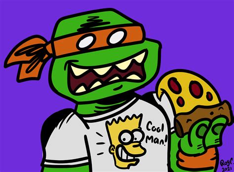 Pizza Turtle By Royc64 On Newgrounds