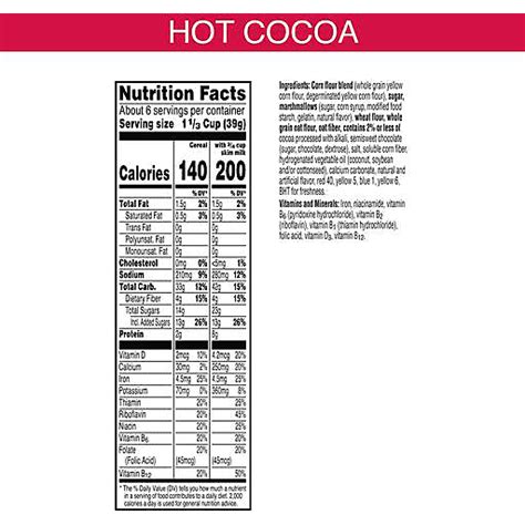 The Elf On The Shelf Cereal With Marshmallows Hot Cocoa 8 1 Oz Shop