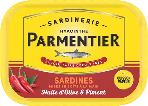 Sardines Huile D Olive Piment Parmentier