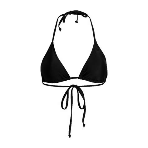 Góra od stroju kąpielowego bikini FWSS UBKTF F głęboka czerń