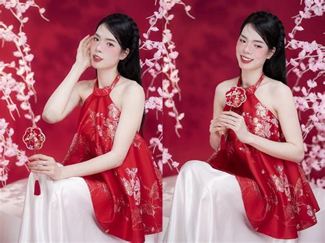 Thu Hoài cùng dàn hot girl bóng chuyền mặc áo dài xinh tươi đốn tim nhiều fan