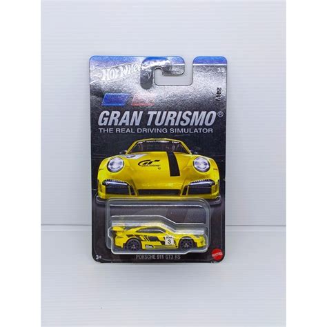 Jual Hotwheels Hot Wheels Gran Turismo 2024 Porsche 911 GT3 RS Kuning Shopee Indonesia