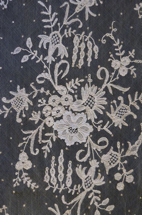 Gawthorpe Textiles Collection Online Gallery — Detail of a Brussels