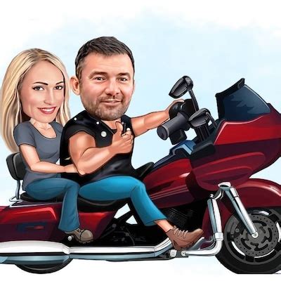 Personalized Wedding Cartoon Portrait, Custom Couple Caricature ...