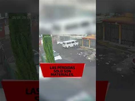 Captan Momento Exacto De Fuerte Explosi N En Casa De Neza Estado De