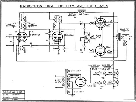 Hunting A 6l6 Push Pull Amp Schematic Diyaudio 40 Off