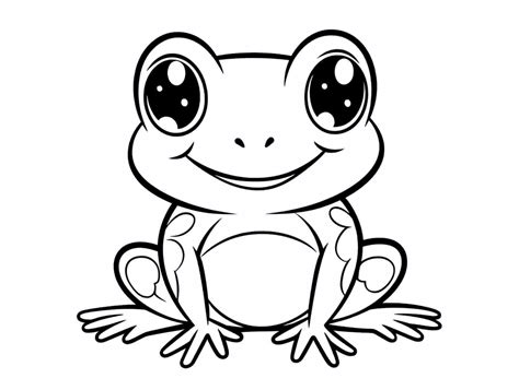 Cute Frog Coloring Sheets Artofit