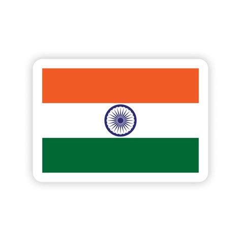 Flag of India Sticker – stickermirchi.com