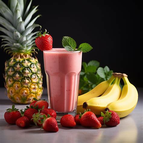 Strawberry Banana Protein Smoothie Tier 1 Fitness And Nutrition