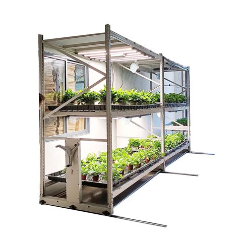 Vertical Grow Rack Hydroponic Container Hydroponic Grow Racks With Walk