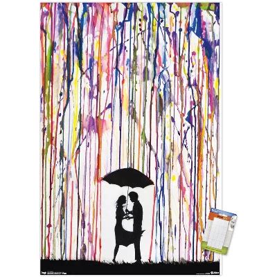 trends international crayon art unframed wall poster print white mounts