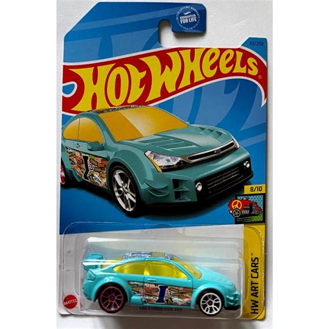 Hot Wheels HW Art Cars 08 Ford Focus Blue 21A Shopee Philippines