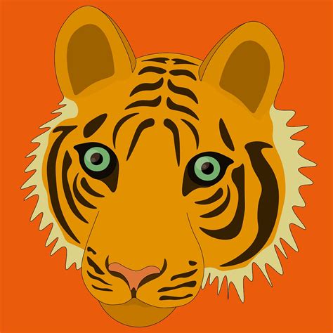 Тигр Кошачий Полосы - Бесплатное изображение на Pixabay - Pixabay