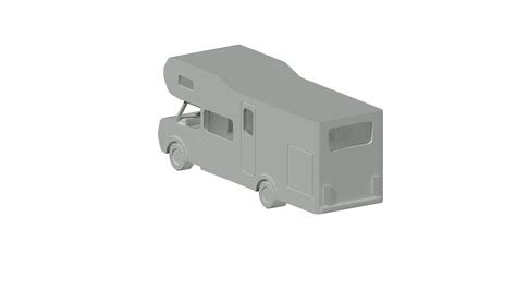 Stl File Camper Car 🚗・3d Printable Model To Download・cults