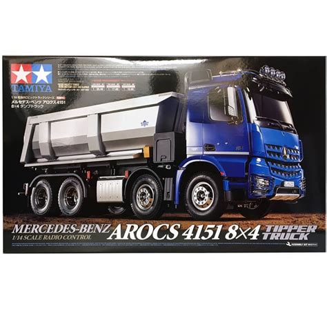 Tamiya 114 Mercedes Benz Arocs 4151 8x4 Tipper Truck Rc Kit Hobbies