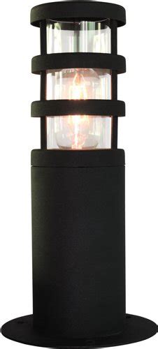 Elstead Lighting Ip Hornbaek Bollard In Black Stainless Steel