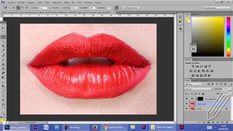 Cambiar Color De Los Labios Con Photoshop Youtube