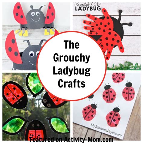 The Grouchy Ladybug Activities and Crafts - The Activity Mom