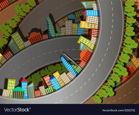 Road Royalty Free Vector Image - VectorStock