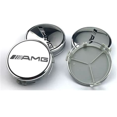 75mm Mercedes Amg Wheel Centre Caps Whd Trading