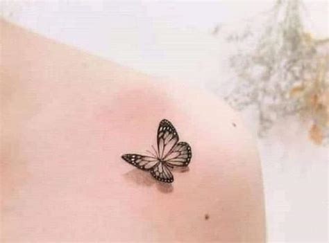 Tatuajes de mariposas para el hombro ideas de diseños muy significativos