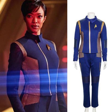 Star Trek Discovery Capitaine Michael Burnham Commander Costume Cosplay