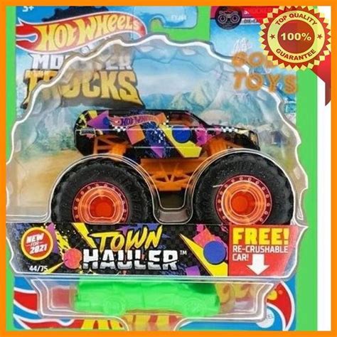 Jual Godi Monster Trucks Town Hauler Hot Wheels Truck Hotwheels Shopee Indonesia