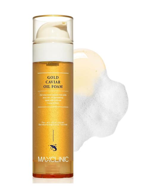 maxclinic [K-Beauty] Gold Caviar Oil to Foam - All-in-One Korean Face