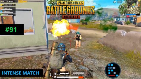 Pubg Mobile Intense Match Win In Classic Match Amazing Kills In