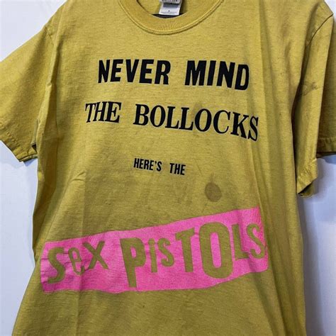 Vintage Sex Pistols Never Mind The Bollocks Vtg T Shirt Size M Grailed