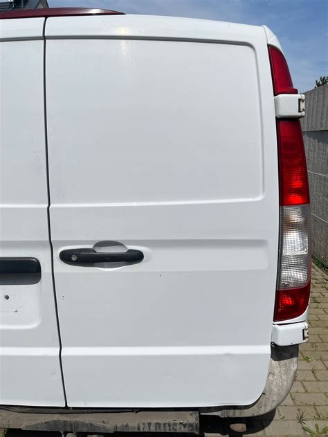 Drzwi Prawe Tylne Mercedes Vito Viano W Lift V Arctic White Za