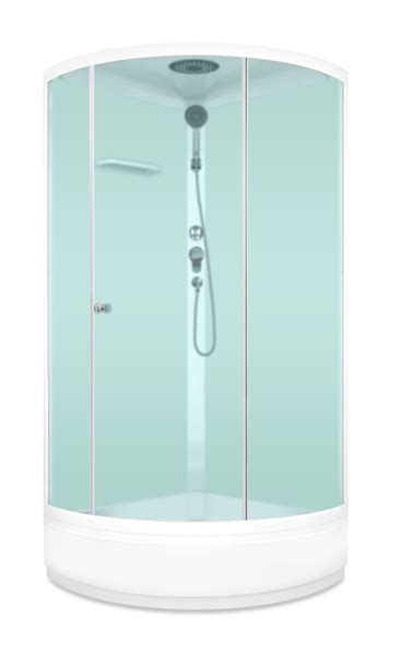 Душевая кабина Domani-Spa 90х90х218 см, Средний поддон арт Simple 99 ...